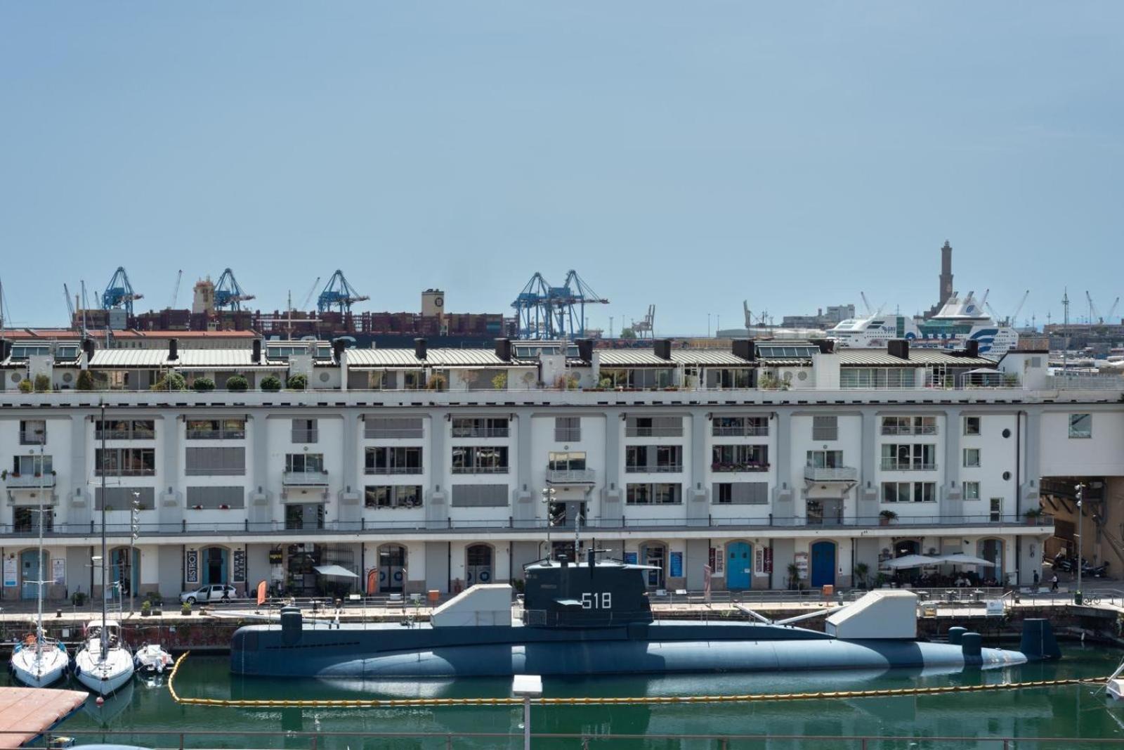 Port View Hotell Genova Eksteriør bilde