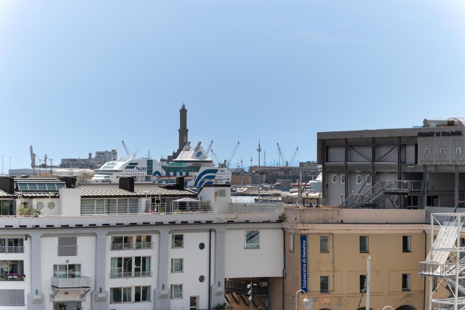 Port View Hotell Genova Eksteriør bilde
